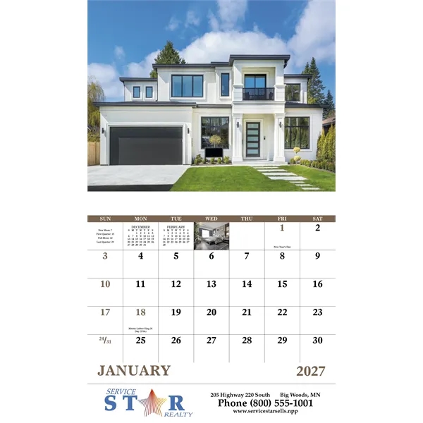 Welcome Home - Stapled... from ASI 40480 Koozie Group / Norwood Triumph Calendar
