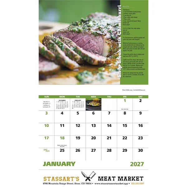 Grilling - Stapled... from ASI 40480 Koozie Group / Norwood Triumph Calendar