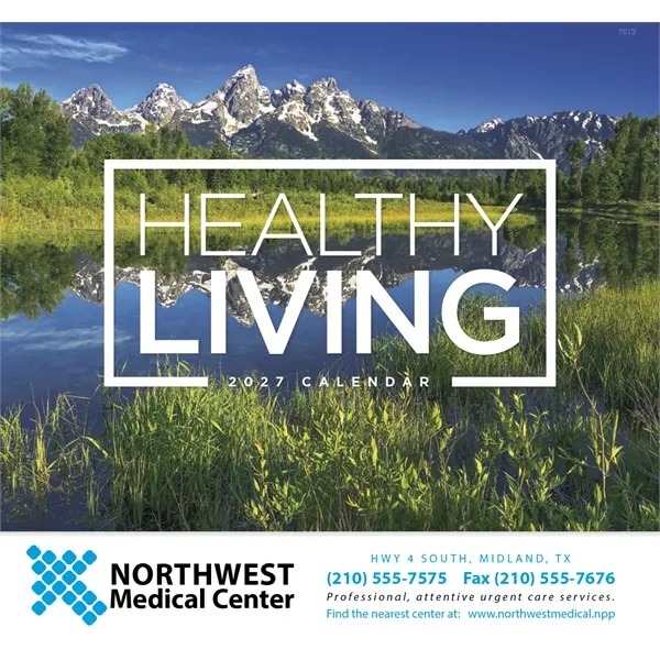 Healthy Living - Stapled... from ASI 40480 Koozie Group / Norwood Triumph Calendar