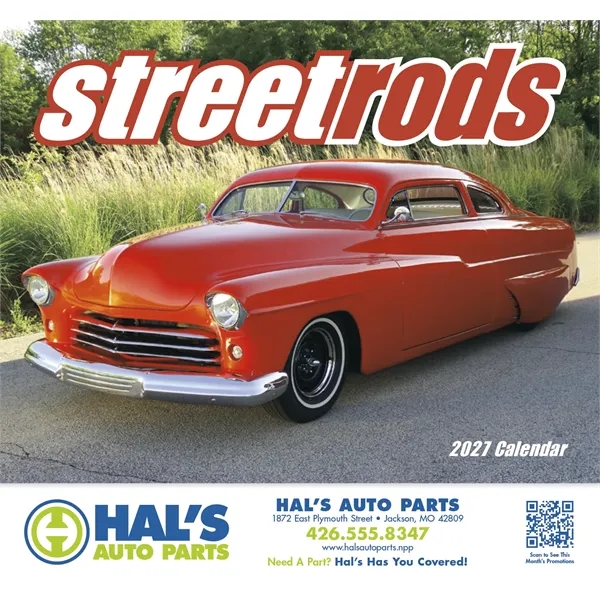 Street Rods - Stapled... from ASI 40480 Koozie Group / Norwood Triumph Calendar
