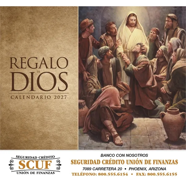 Regalo de Dios - Stapled... from ASI 40480 Koozie Group / Norwood Triumph Calendar
