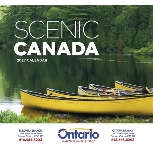 Scenic Canada - Stapled... from ASI 40480 Koozie Group / Norwood Triumph Calendar