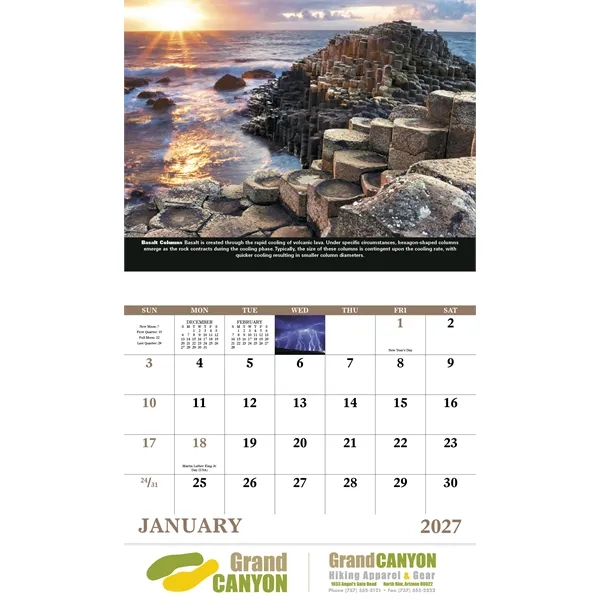 The Power of Nature - Stapled... from ASI 40480 Koozie Group / Norwood Triumph Calendar