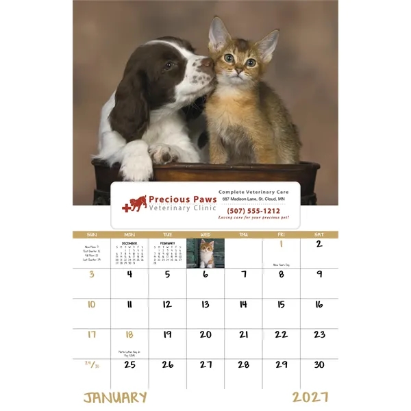 Puppies & Kittens - Window... from ASI 40480 Koozie Group / Norwood Triumph Calendar