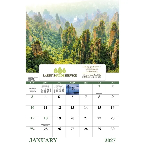 Glorious Getaways - Window... from ASI 40480 Koozie Group / Norwood Triumph Calendar