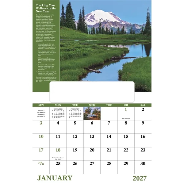 Healthy Living - Window... from ASI 40480 Koozie Group / Norwood Triumph Calendar