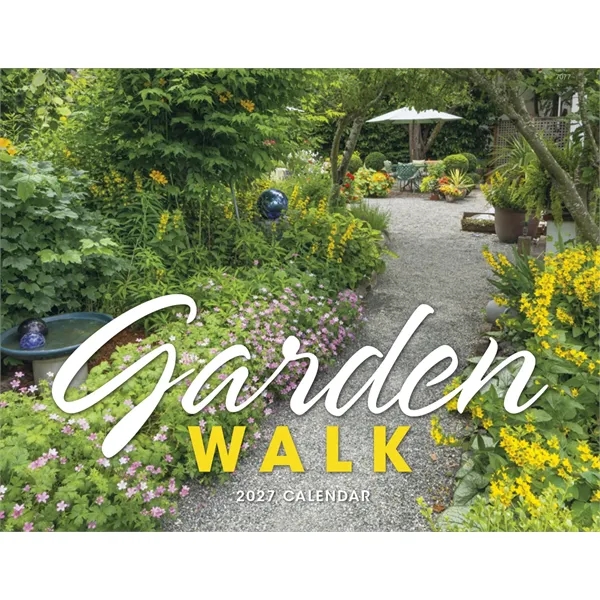 Garden Walk - Window... from ASI 40480 Koozie Group / Norwood Triumph Calendar