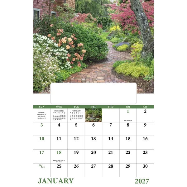 Garden Walk - Window... from ASI 40480 Koozie Group / Norwood Triumph Calendar