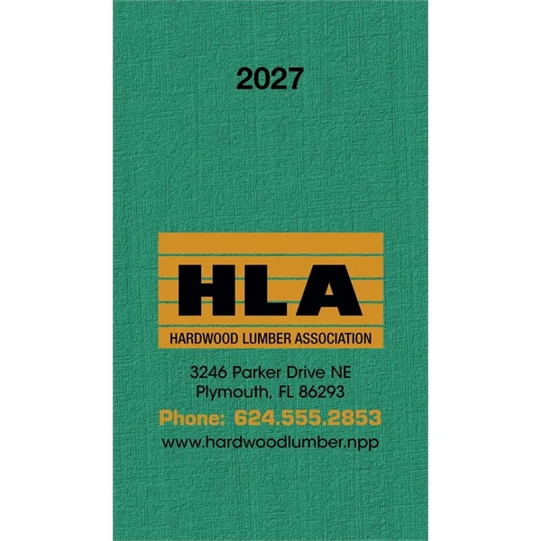 Value Monthly Pocket Planner... from ASI 40480 Koozie Group / Norwood Triumph Calendar