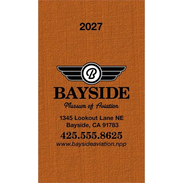 Value Monthly Pocket Planner... from ASI 40480 Koozie Group / Norwood Triumph Calendar