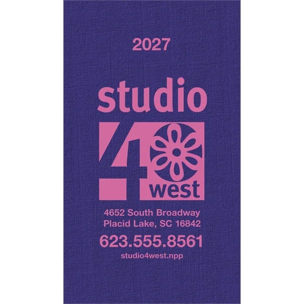 Value Monthly Pocket Planner... from ASI 40480 Koozie Group / Norwood Triumph Calendar