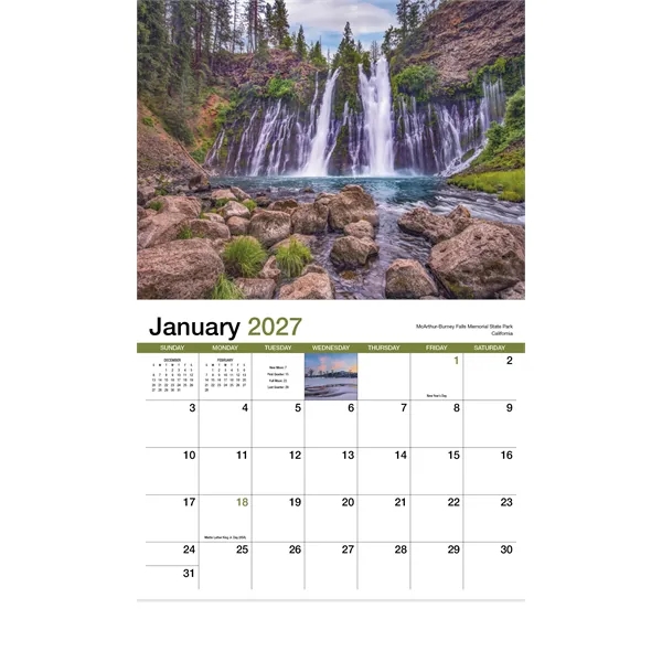 Scenic America® Appointment Calendar - Stapled... from ASI 40480 Koozie Group / HotLine®