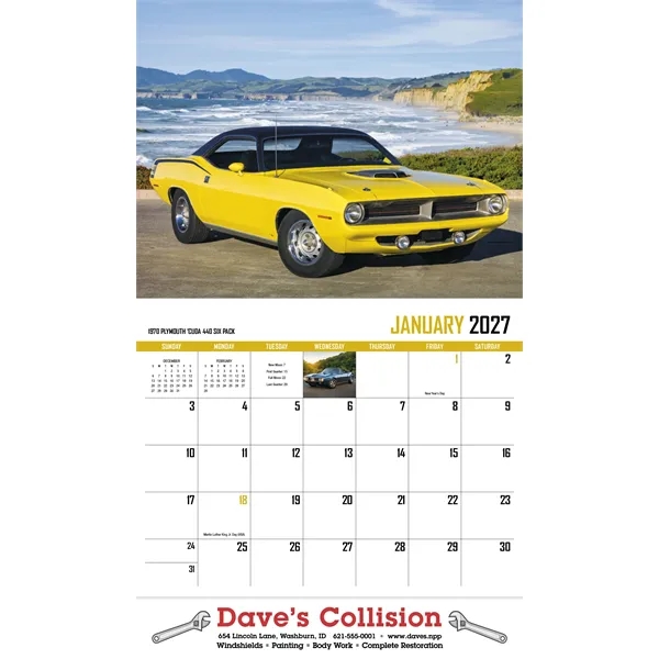 Street Thunder Appointment Calendar - Stapled... from ASI 40480 Koozie Group / HotLine®