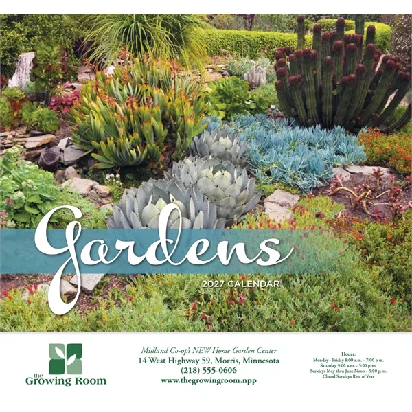 Gardens Appointment Calendar - Stapled... from ASI 40480 Koozie Group / HotLine®
