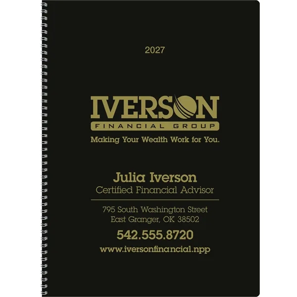 Monthly & Weekly Planner... from ASI 40480 Koozie Group / Norwood Triumph Calendar