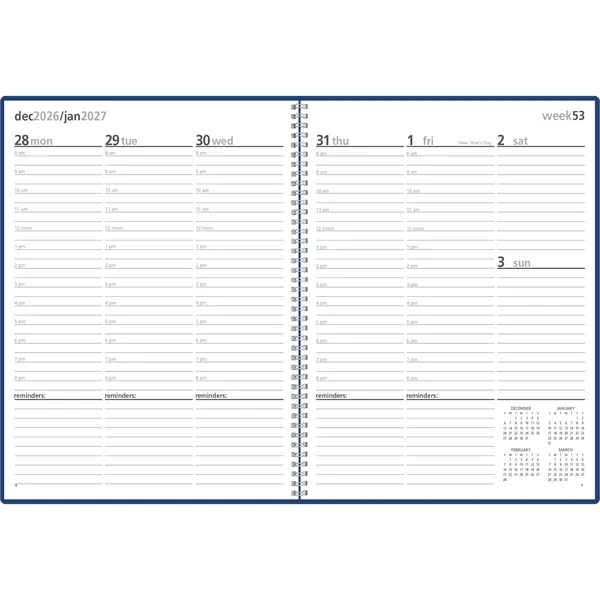 Monthly & Weekly Planner... from ASI 40480 Koozie Group / Norwood Triumph Calendar