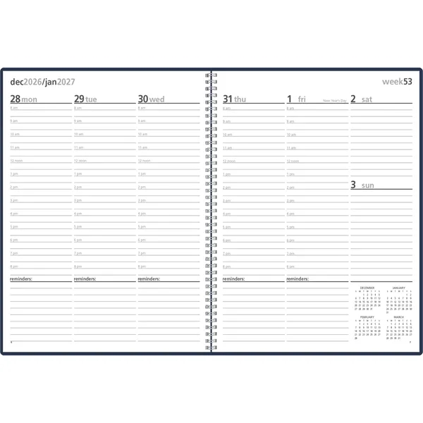 Monthly & Weekly Planner... from ASI 40480 Koozie Group / Norwood Triumph Calendar