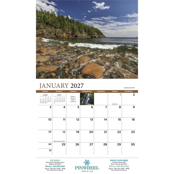 New England Appointment Calendar - Stapled... from ASI 40480 Koozie Group / HotLine®