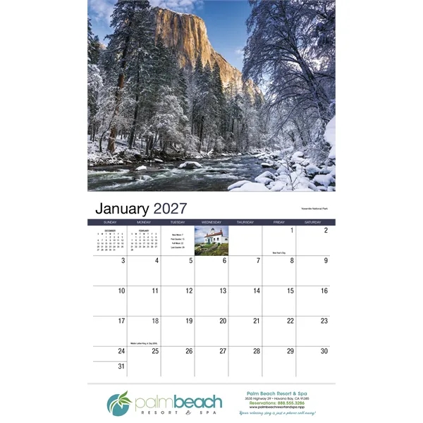 California Appointment Calendar - Stapled... from ASI 40480 Koozie Group / HotLine®