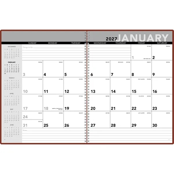 Monthly Planner... from ASI 40480 Koozie Group / Norwood Triumph Calendar