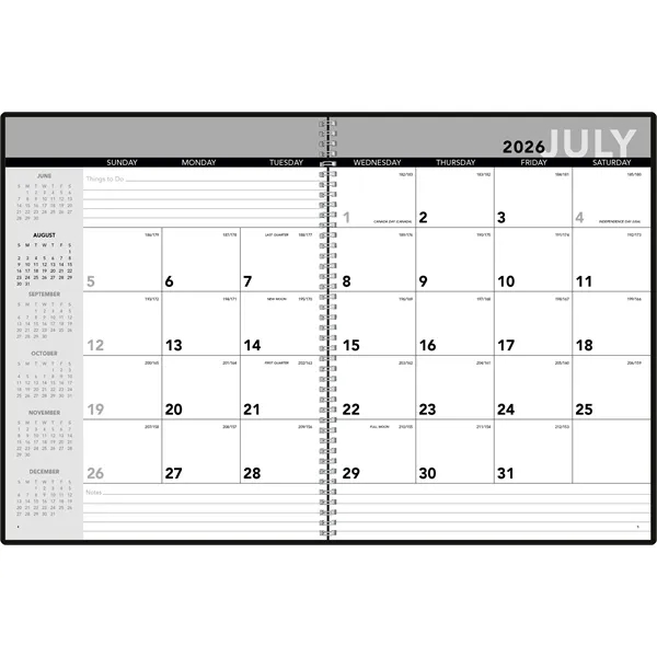 Academic Monthly Planner... from ASI 40480 Koozie Group / Norwood Triumph Calendar