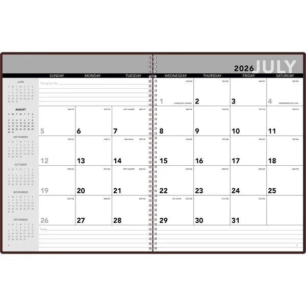 Academic Monthly Planner... from ASI 40480 Koozie Group / Norwood Triumph Calendar