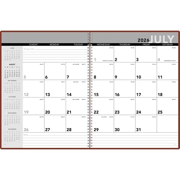 Academic Monthly Planner... from ASI 40480 Koozie Group / Norwood Triumph Calendar