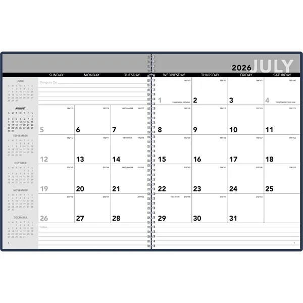 Academic Monthly Planner... from ASI 40480 Koozie Group / Norwood Triumph Calendar