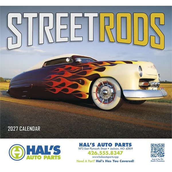 Street Rod Fever Appointment Calendar - Stapled... from ASI 40480 Koozie Group / HotLine®