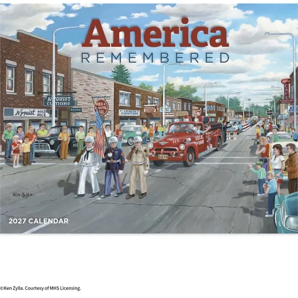 America Remembered Appointment Calendar - Stapled... from ASI 40480 Koozie Group / HotLine®