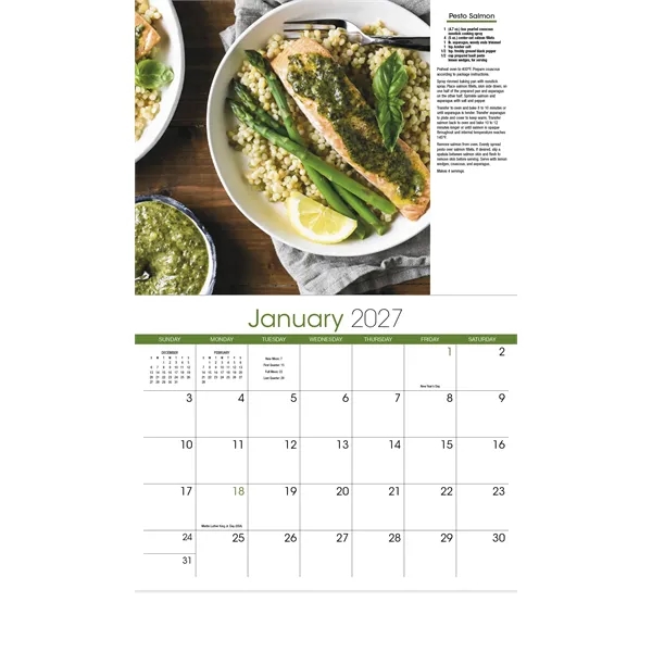 Cooking Appointment Calendar - Stapled... from ASI 40480 Koozie Group / HotLine®
