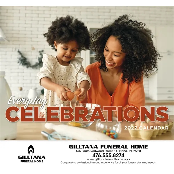 Everyday Celebrations Appointment Calendar - Stapled... from ASI 40480 Koozie Group / HotLine®