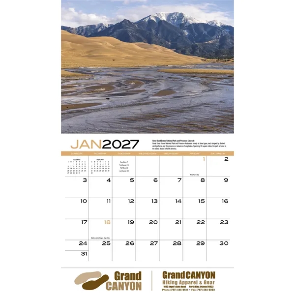 Earth Appointment Calendar - Stapled... from ASI 40480 Koozie Group / HotLine®