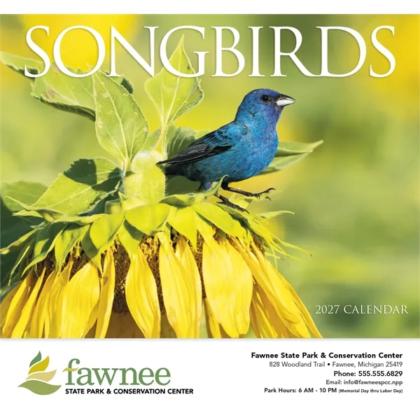 Songbirds Appointment Calendar - Stapled... from ASI 40480 Koozie Group / HotLine®