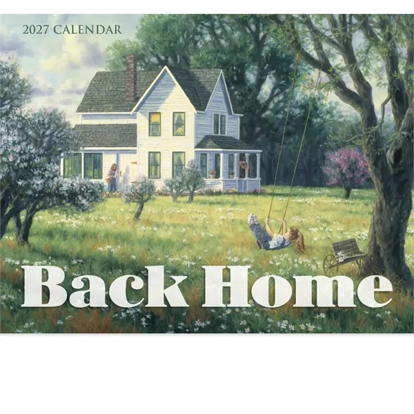 Back Home Appointment Calendar - Stapled... from ASI 40480 Koozie Group / HotLine®