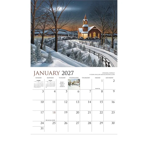 Back Home Appointment Calendar - Stapled... from ASI 40480 Koozie Group / HotLine®