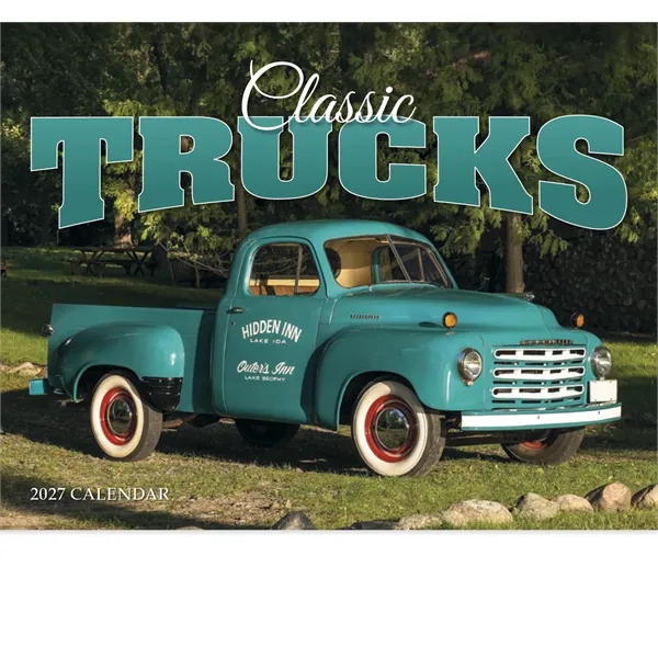 Classic Trucks Appointment Calendar - Stapled... from ASI 40480 Koozie Group / HotLine®