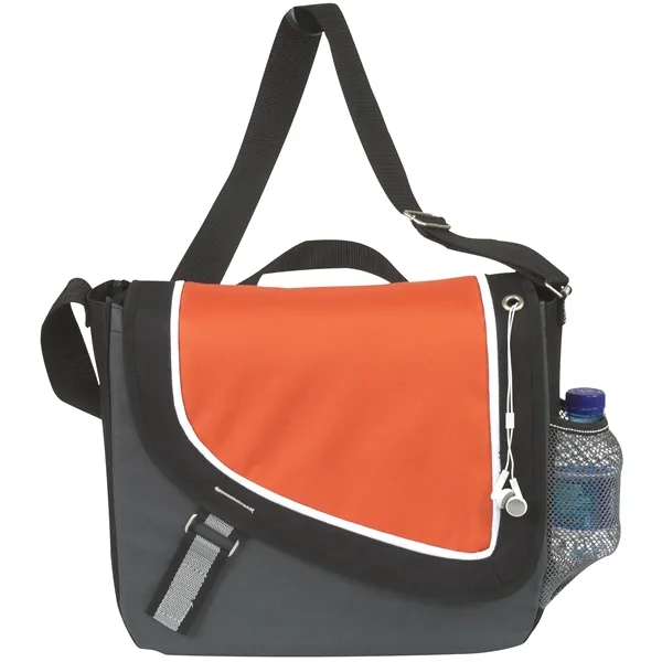 A Step Ahead Messenger... from ASI 40480 Koozie Group / Norwood