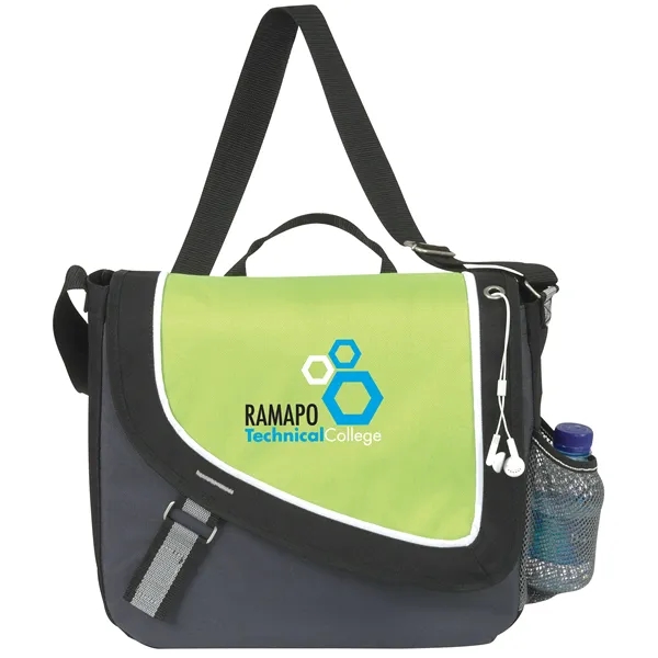 A Step Ahead Messenger... from ASI 40480 Koozie Group / Norwood