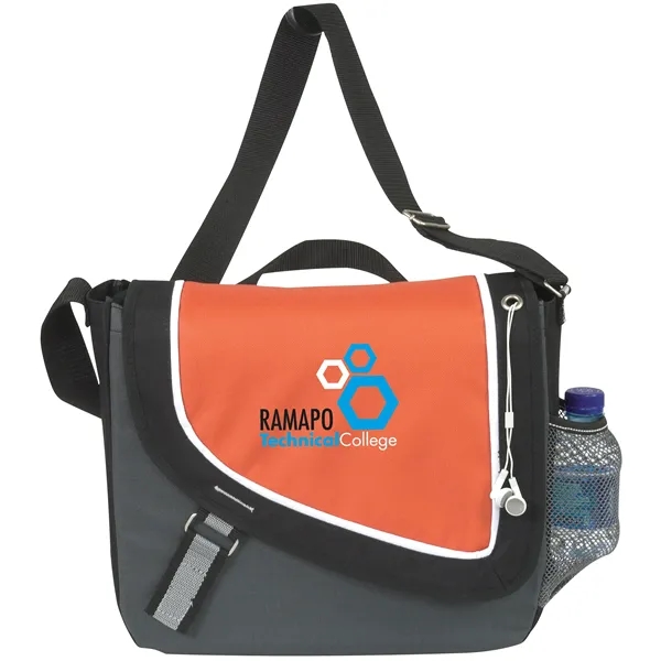 A Step Ahead Messenger... from ASI 40480 Koozie Group / Norwood