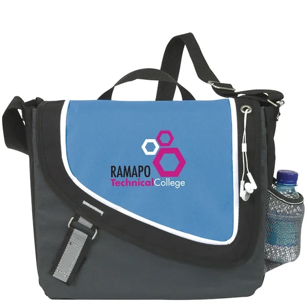 A Step Ahead Messenger... from ASI 40480 Koozie Group / Norwood