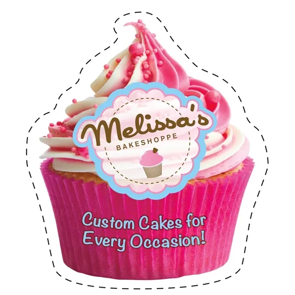 20 Mil Custom Shaped Magnet 6.01-8 Square Inches... from ASI 40480 Koozie Group