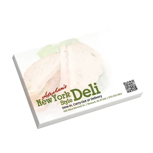 Souvenir® Sticky Note™ 4" x 3" Pad, 100 sheet... from ASI 40480 Koozie Group