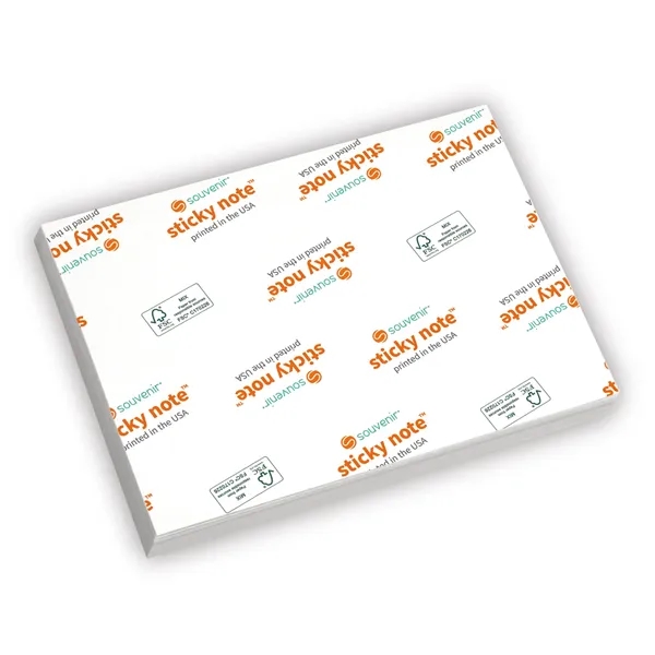 Souvenir® Sticky Note™ 4" x 3" Pad, 50 sheet... from ASI 40480 Koozie Group