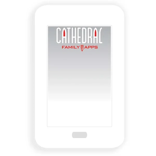 Souvenir® Sticky Note™ 4" x 3" Die Cut Pad, 25 sheet... from ASI 40480 Koozie Group