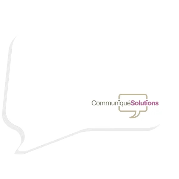 Souvenir® Sticky Note™ 4" x 3" Die Cut Pad, 25 sheet... from ASI 40480 Koozie Group