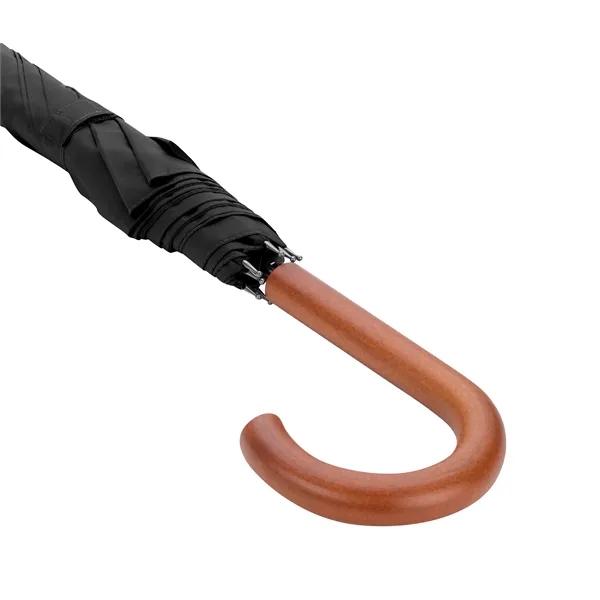 Shed Rain™ 48" Wood-Handled Auto-Open Stick Umbrella... from ASI 40480 Koozie Group