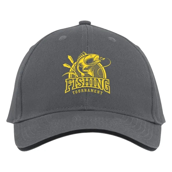 Pro-Lite Deluxe II Cap with Sandwich Visor... from ASI 40480 Koozie Group