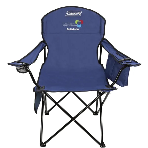 Coleman® Cushioned Cooler Quad Chair... from ASI 40480 Koozie Group