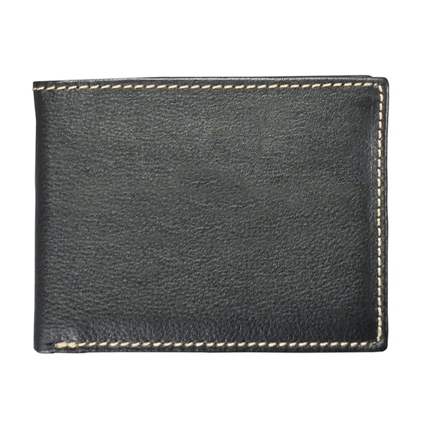 Andrew Philips® Contrast Stitch Billfold Wallet... from ASI 40480 Koozie Group
